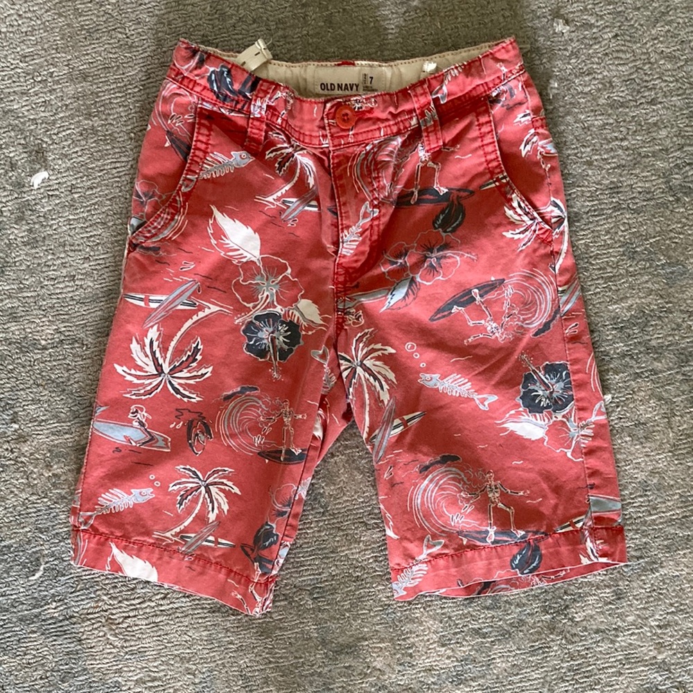 Old Navy boys cotton shorts | size 7
